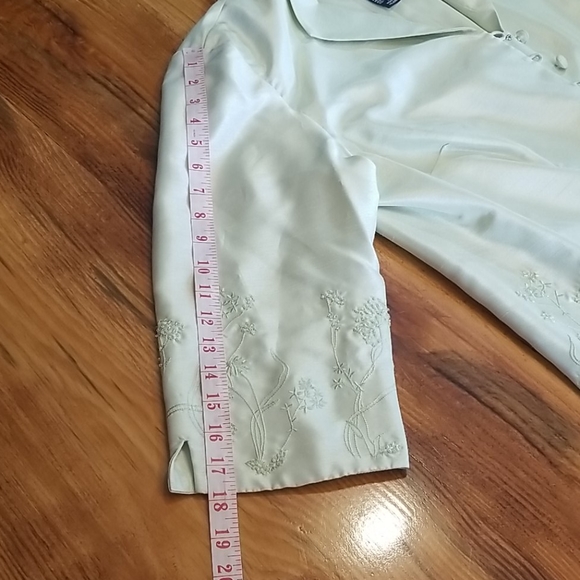 Positive Attitude 16 Lime Green Skirt Suit Church - Picture 12 of 16